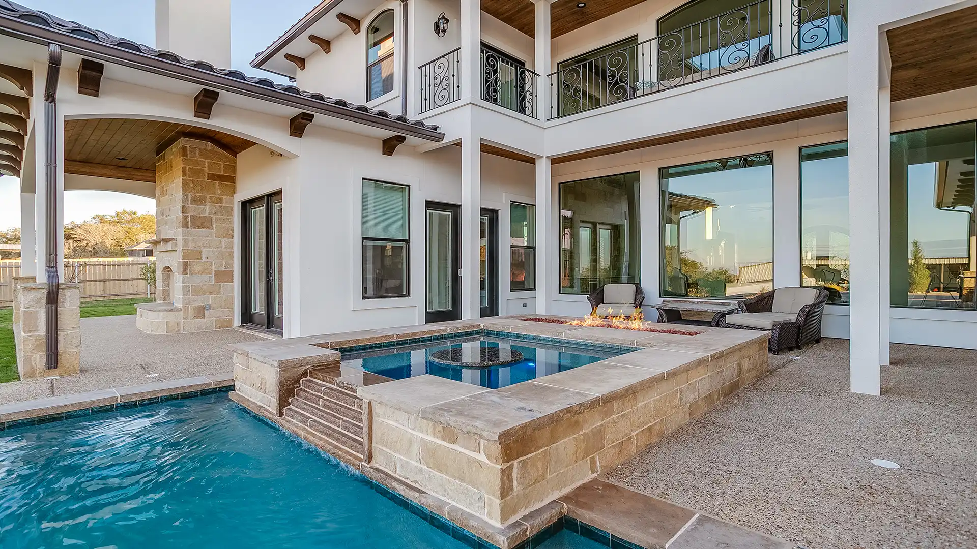 3012E-LemasterCustomPools (11) Lemaster Custom Pools _ Fire Feature